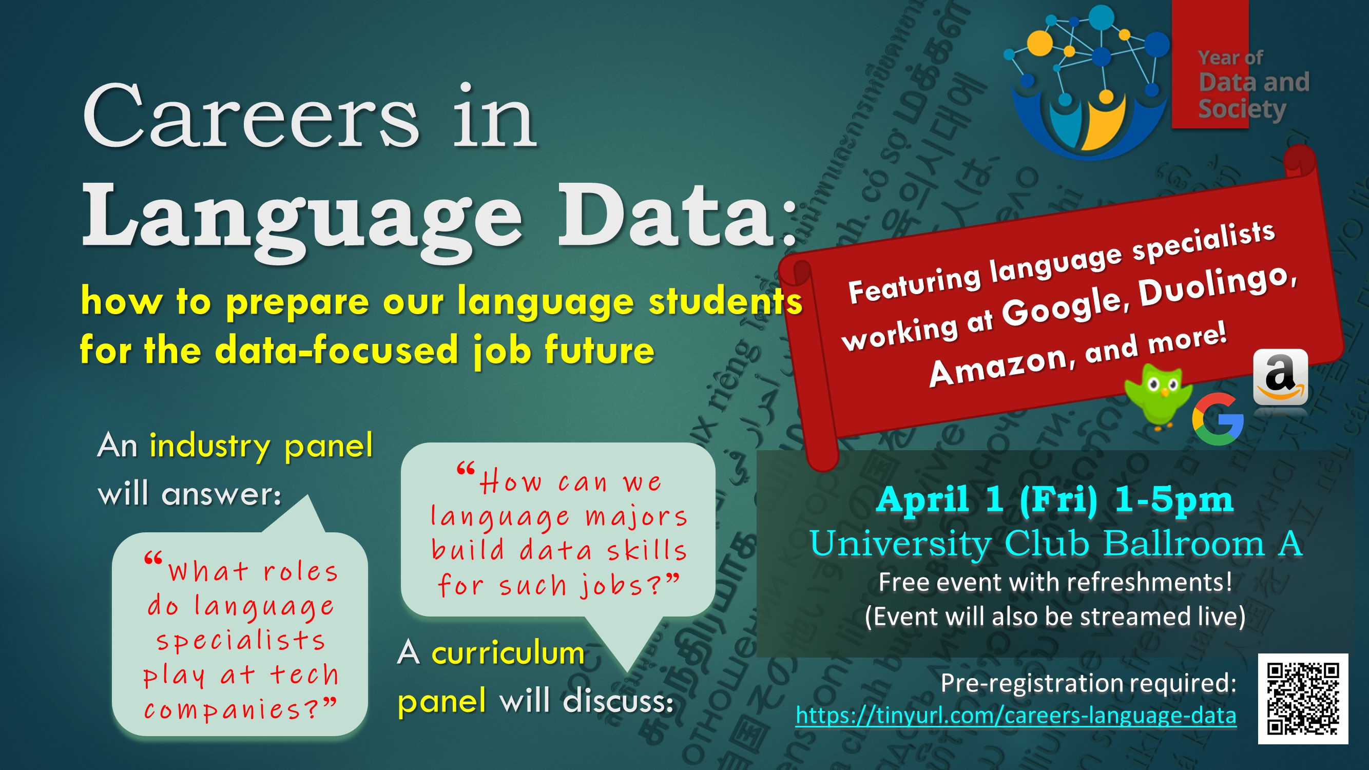 Careers in Language Data Symposium